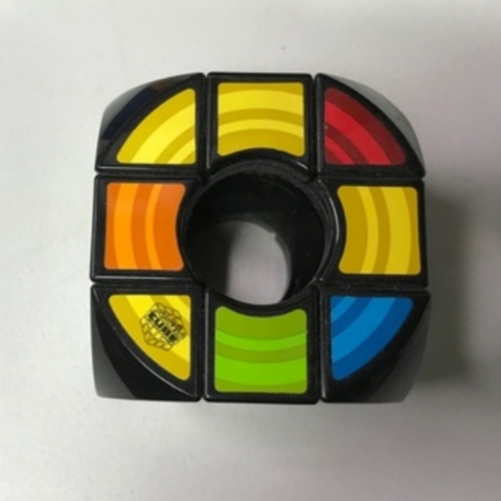 RUBIK'S Cube THE VOID Vintage Art Deco Multi-Color Toy Game USA N7222